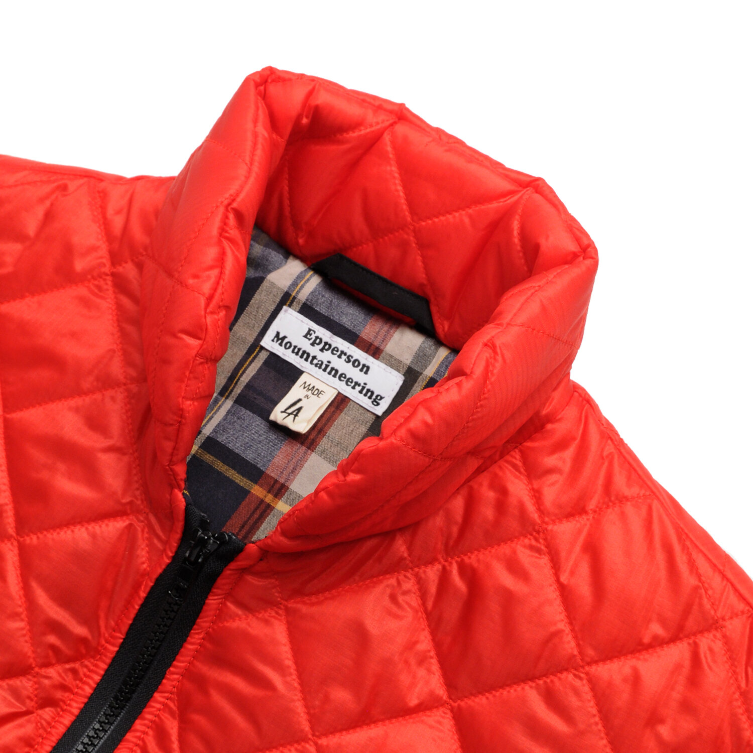 Quilted Jacket - Red — Epperson Mountaineering